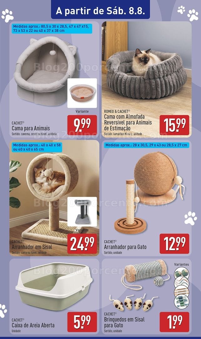 Antevisão Folheto ALDI Bazar Promoções de 8 a 9 agosto